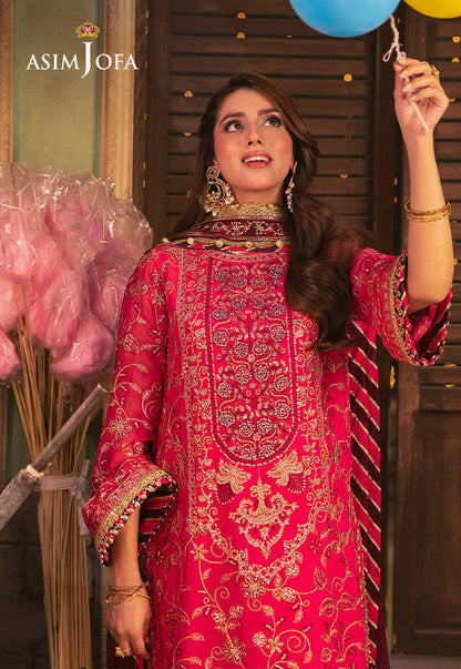 Asim Jofa | Chamkeli Formals 24 | AJKK-11 - Designer Dress - Maria Faisal