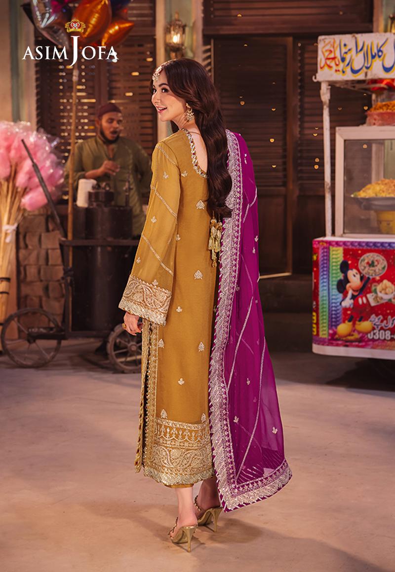 Asim Jofa | Chamkeli Formals 24 | AJKK-12 - Designer Dress - Maria Faisal