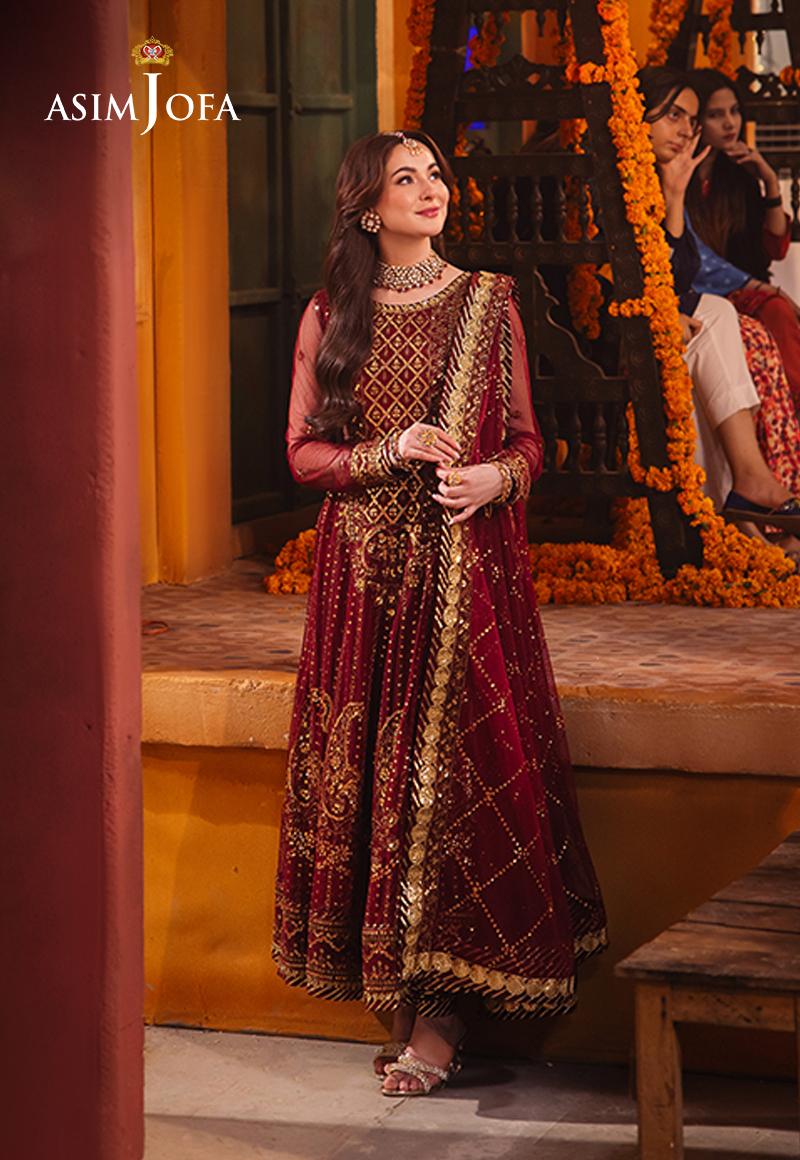 Asim Jofa | Chamkeli Formals 24 | AJKK-13 - Designer Dress - Maria Faisal