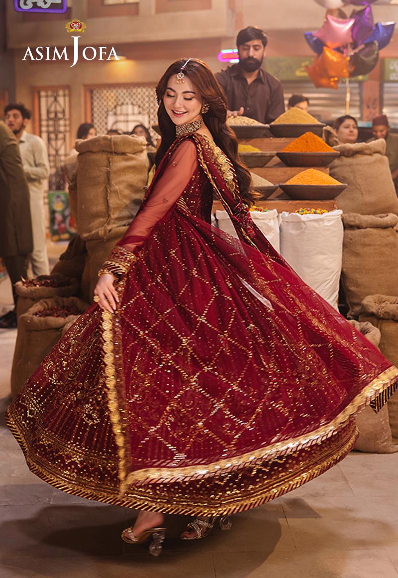 Asim Jofa | Chamkeli Formals 24 | AJKK-13 - Designer Dress - Maria Faisal