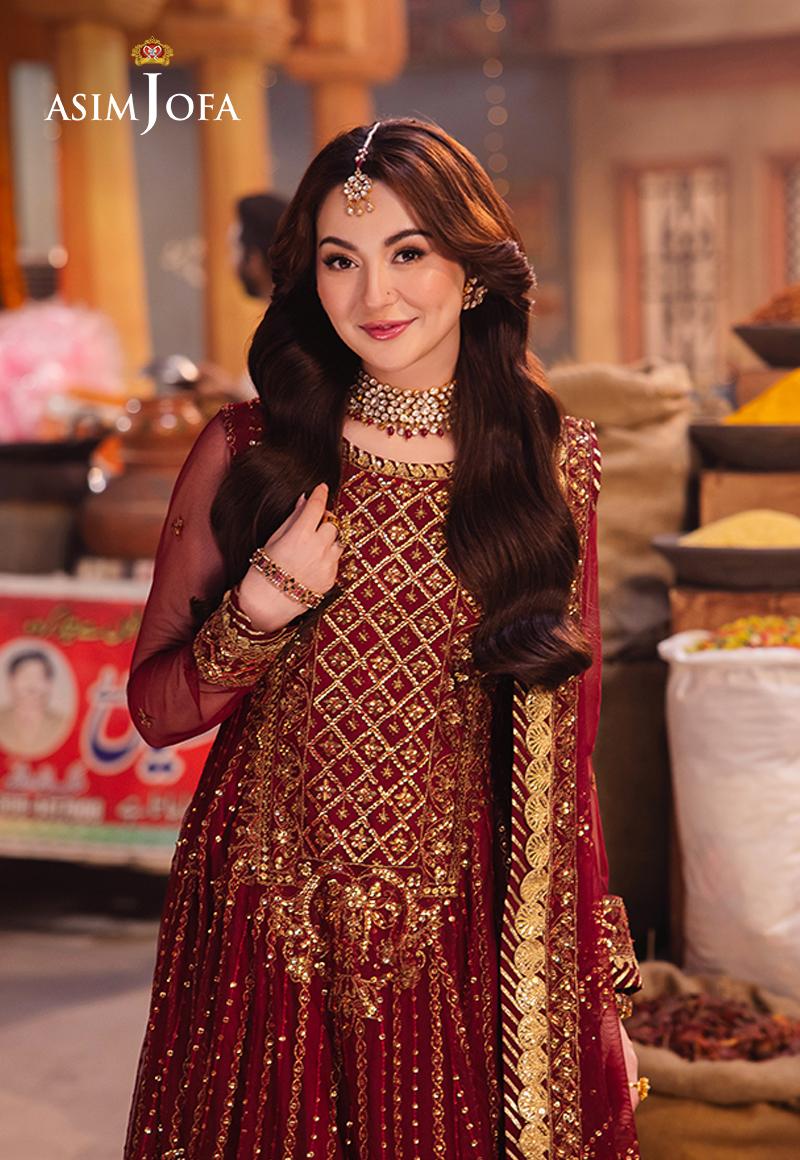 Asim Jofa | Chamkeli Formals 24 | AJKK-13 - Designer Dress - Maria Faisal