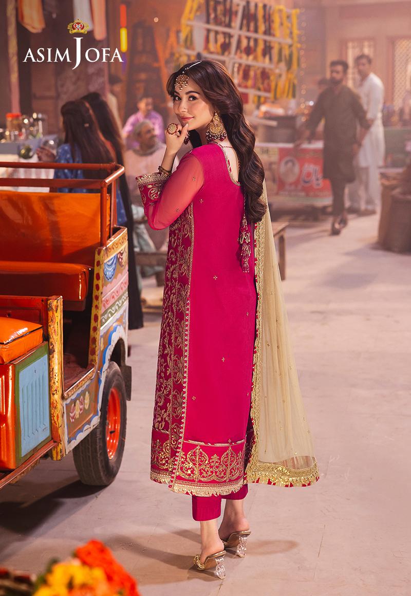 Asim Jofa | Chamkeli Formals 24 | AJKK-14 - Designer Dress - Maria Faisal