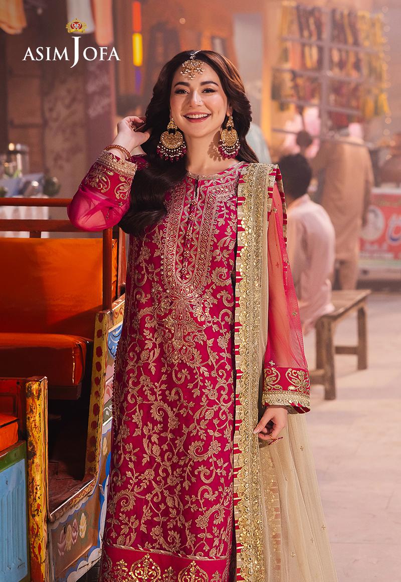 Asim Jofa | Chamkeli Formals 24 | AJKK-14 - Designer Dress - Maria Faisal