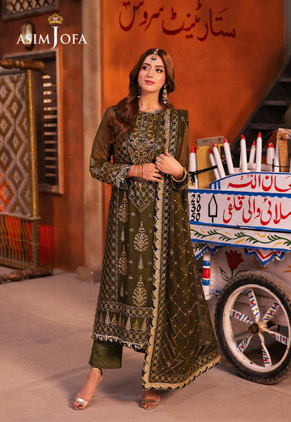 Asim Jofa | Chamkeli Formals 24 | AJKK-16 - Designer Dress - Maria Faisal