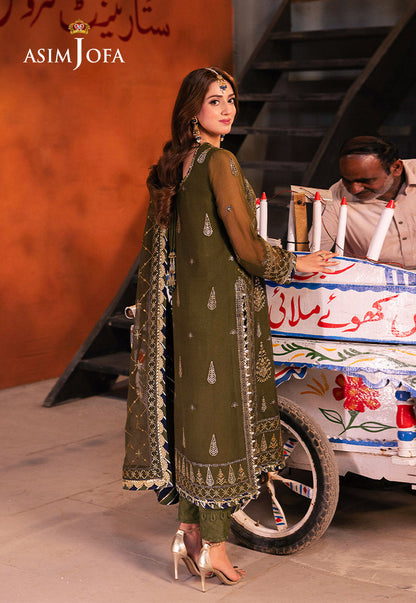 Asim Jofa | Chamkeli Formals 24 | AJKK-16 - Designer Dress - Maria Faisal