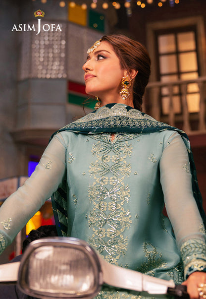 Asim Jofa | Chamkeli Formals 24 | AJKK-17 - Designer Dress - Maria Faisal
