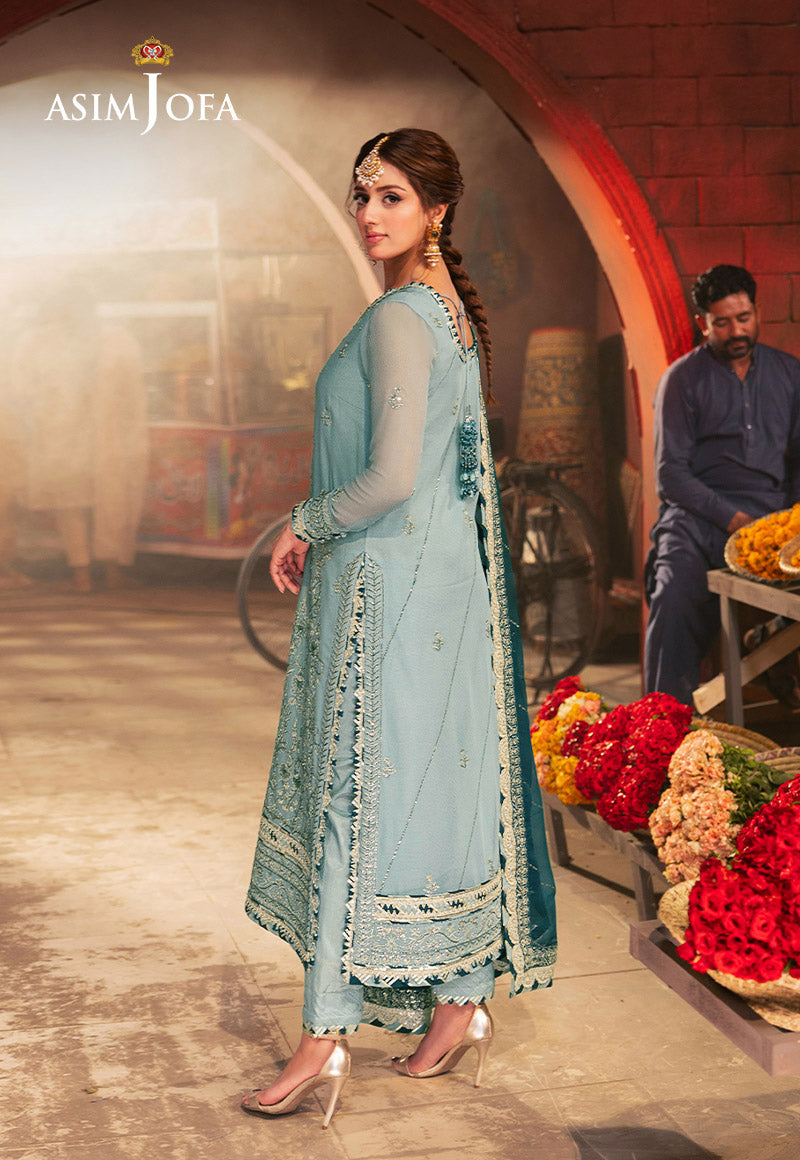 Asim Jofa | Chamkeli Formals 24 | AJKK-17 - Designer Dress - Maria Faisal