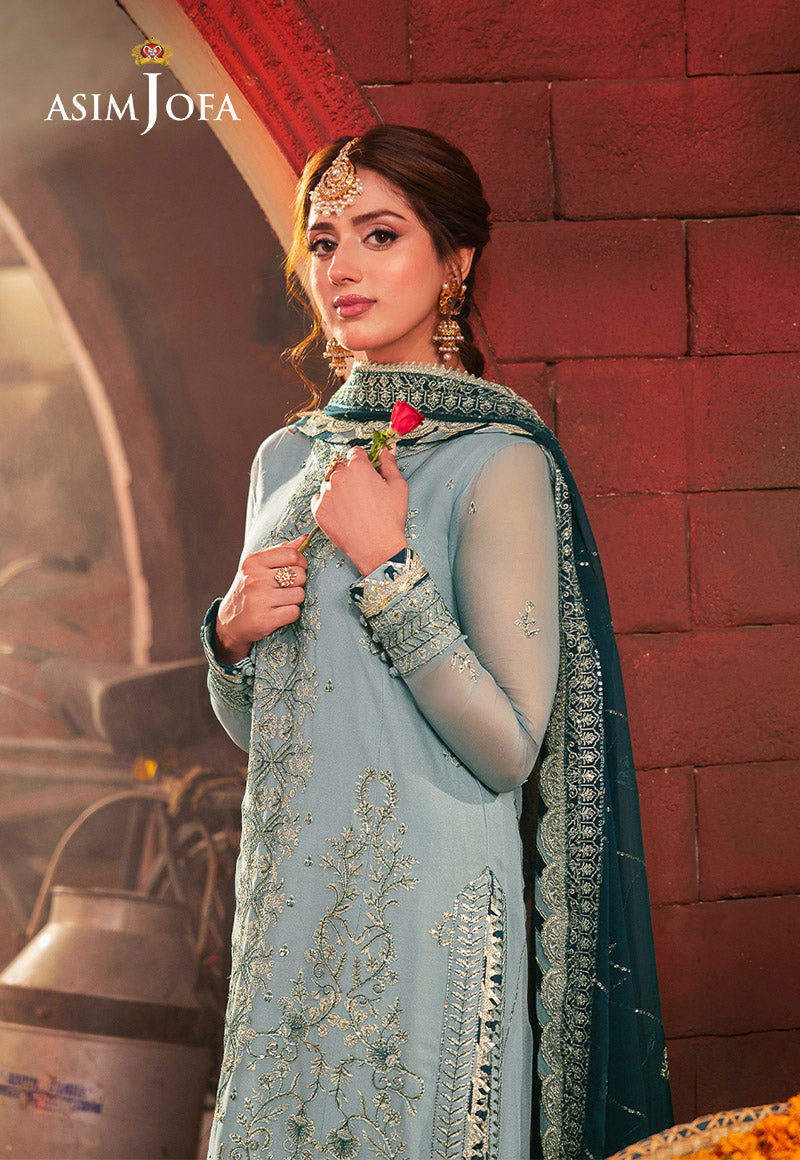 Asim Jofa | Chamkeli Formals 24 | AJKK-17 - Designer Dress - Maria Faisal