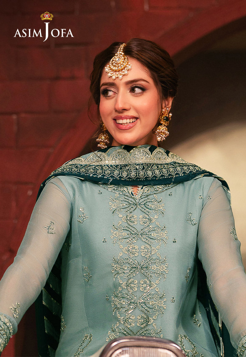 Asim Jofa | Chamkeli Formals 24 | AJKK-17 - Designer Dress - Maria Faisal