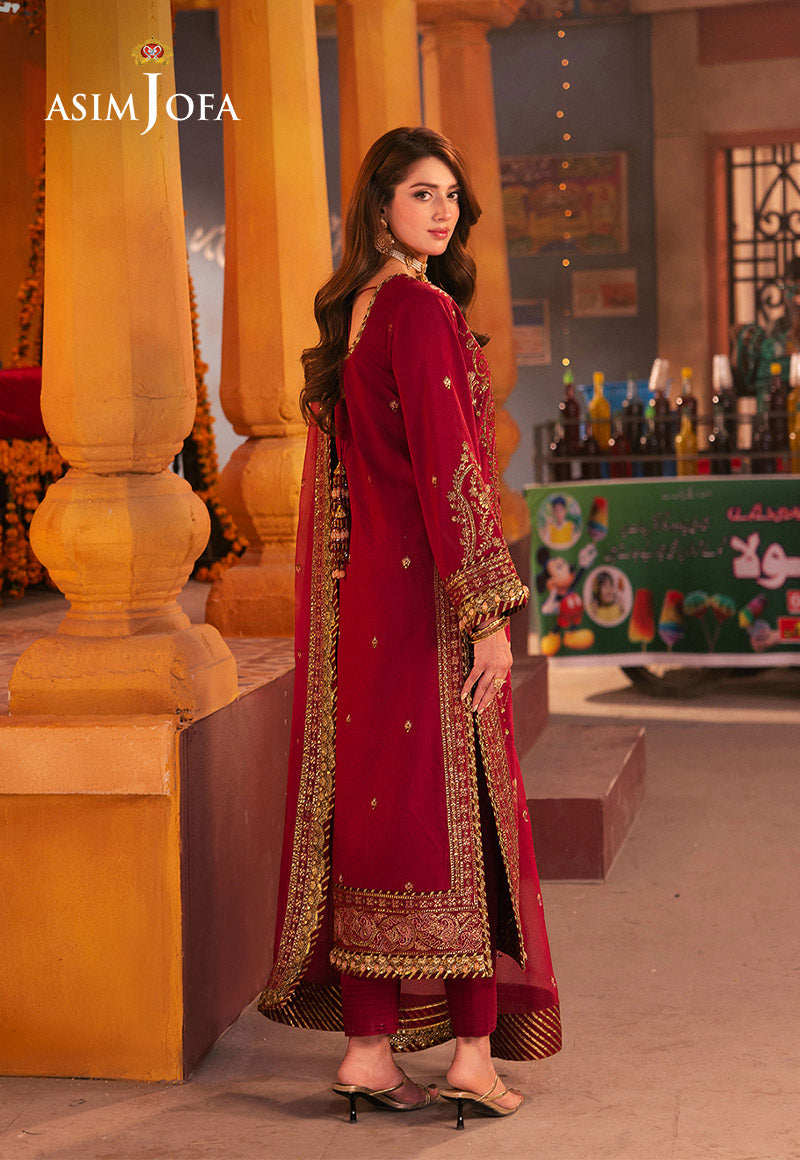 Asim Jofa | Chamkeli Formals 24 | AJKK-19 - Designer Dress - Maria Faisal