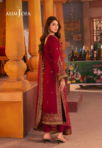 Asim Jofa | Chamkeli Formals 24 | AJKK-19 - Designer Dress - Maria Faisal