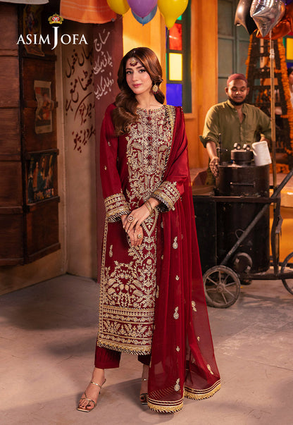 Asim Jofa | Chamkeli Formals 24 | AJKK-20 - Designer Dress - Maria Faisal