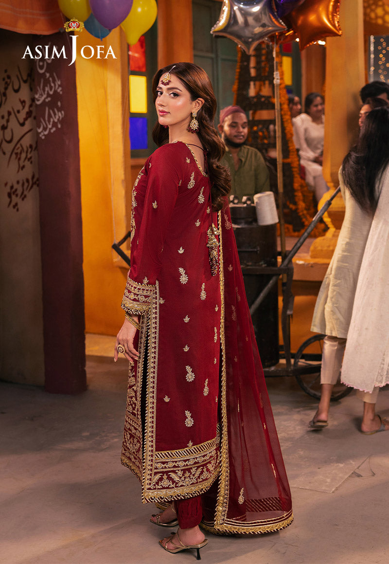 Asim Jofa | Chamkeli Formals 24 | AJKK-20 - Designer Dress - Maria Faisal
