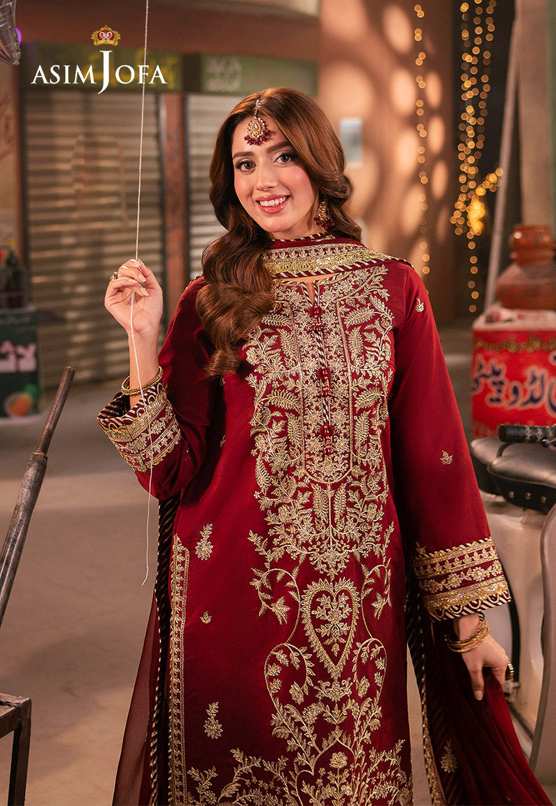 Asim Jofa | Chamkeli Formals 24 | AJKK-20 - Designer Dress - Maria Faisal