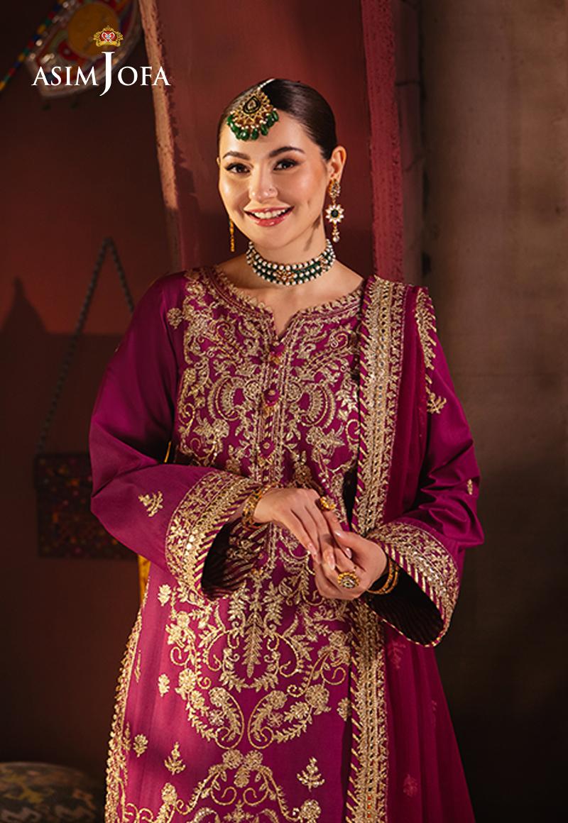 Asim Jofa | Chamkeli Formals 24 | AJKK-21 - Designer Dress - Maria Faisal