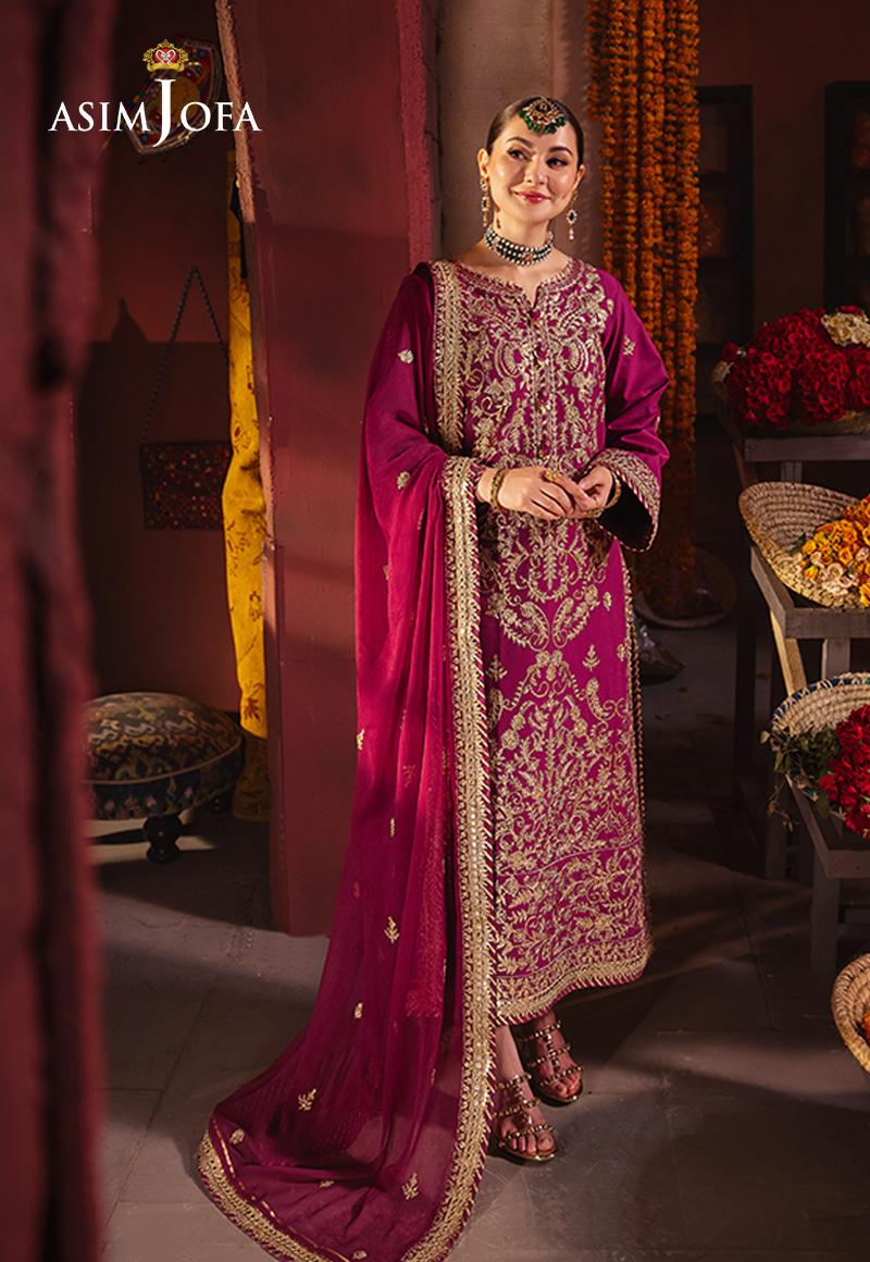 Asim Jofa | Chamkeli Formals 24 | AJKK-21 - Designer Dress - Maria Faisal