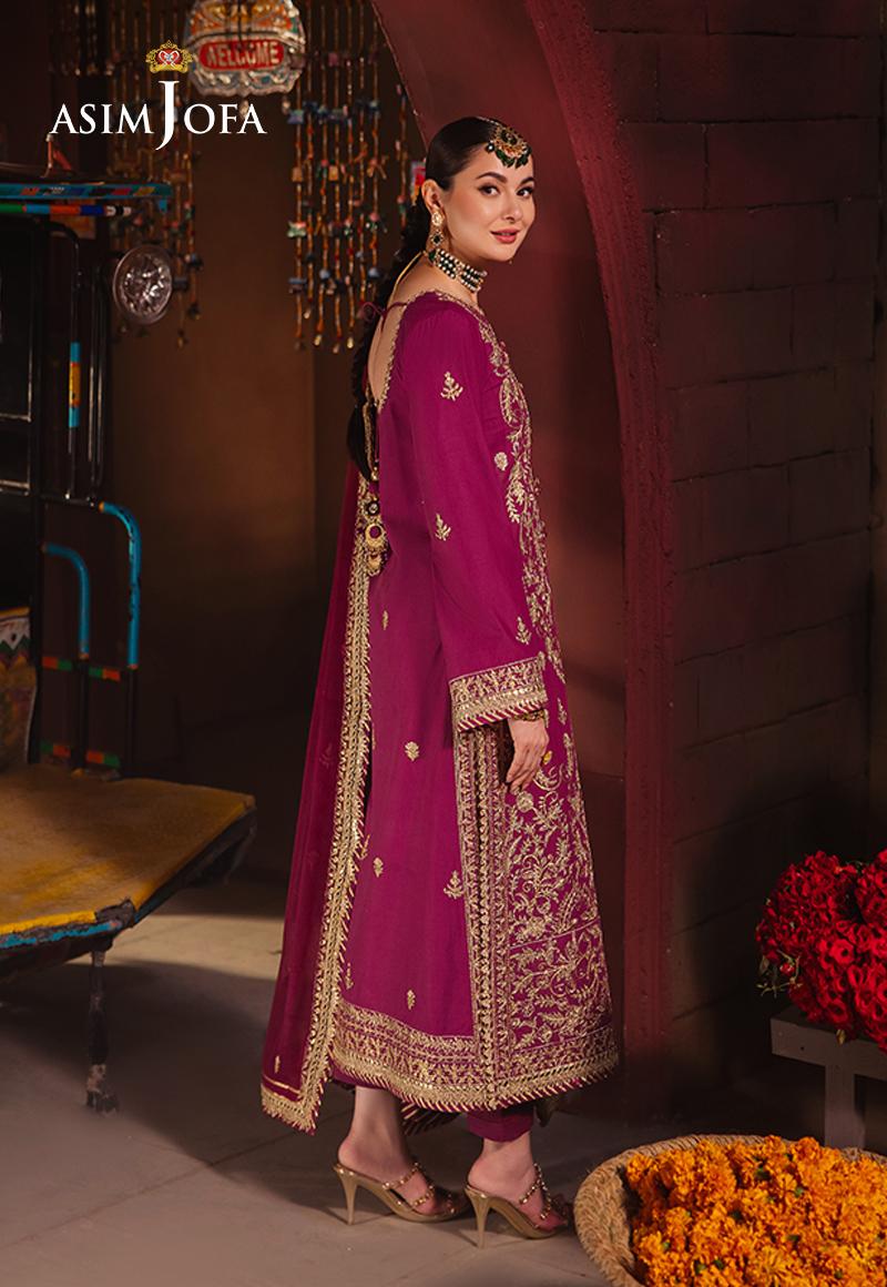 Asim Jofa | Chamkeli Formals 24 | AJKK-21 - Designer Dress - Maria Faisal