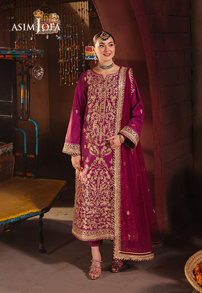 Asim Jofa | Chamkeli Formals 24 | AJKK-21 - Designer Dress - Maria Faisal