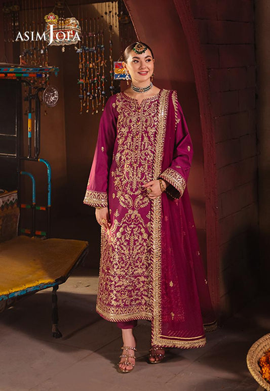 Asim Jofa | Chamkeli Formals 24 | AJKK-21 - Designer Dress - Maria Faisal