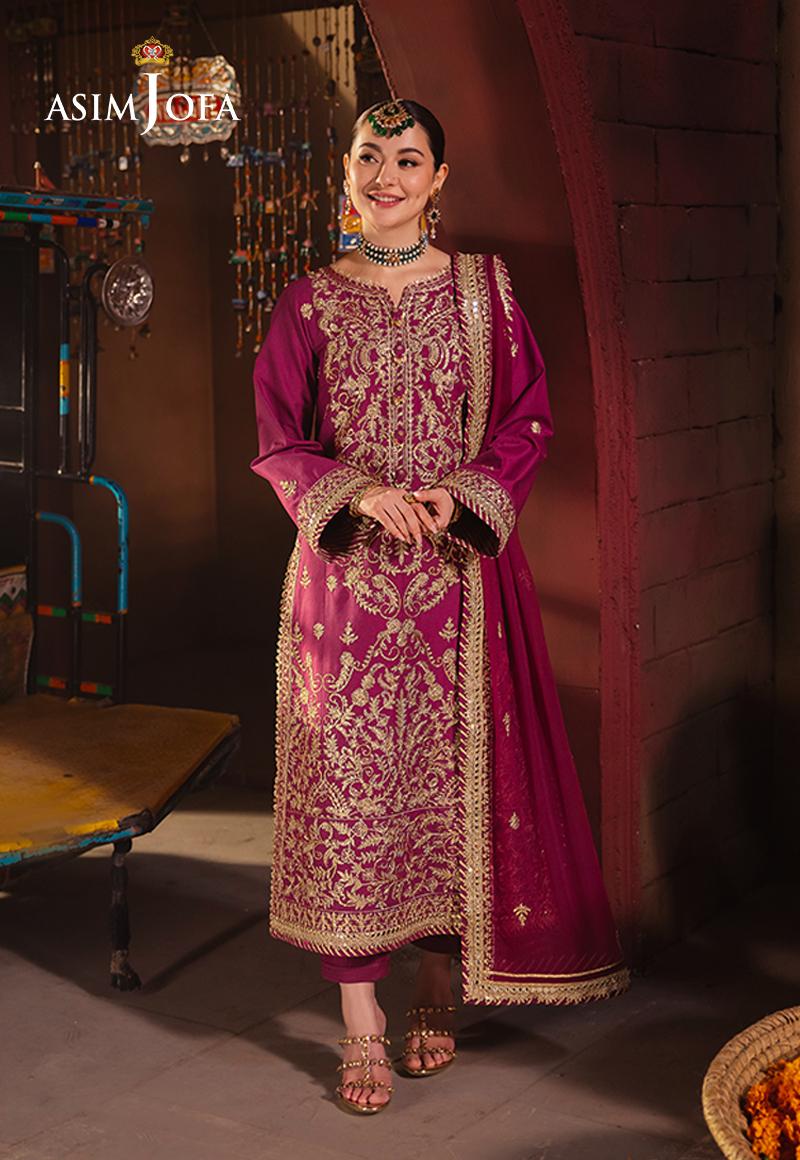 Asim Jofa | Chamkeli Formals 24 | AJKK-21 - Designer Dress - Maria Faisal