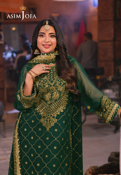 Asim Jofa | Chamkeli Formals 24 | AJKK-22 - Designer Dress - Maria Faisal
