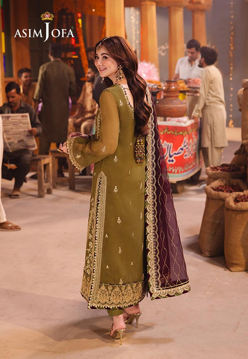 Asim Jofa | Chamkeli Formals 24 | AJKK-23 - Designer Dress - Maria Faisal