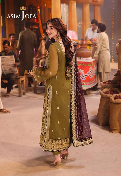 Asim Jofa | Chamkeli Formals 24 | AJKK-23 - Designer Dress - Maria Faisal