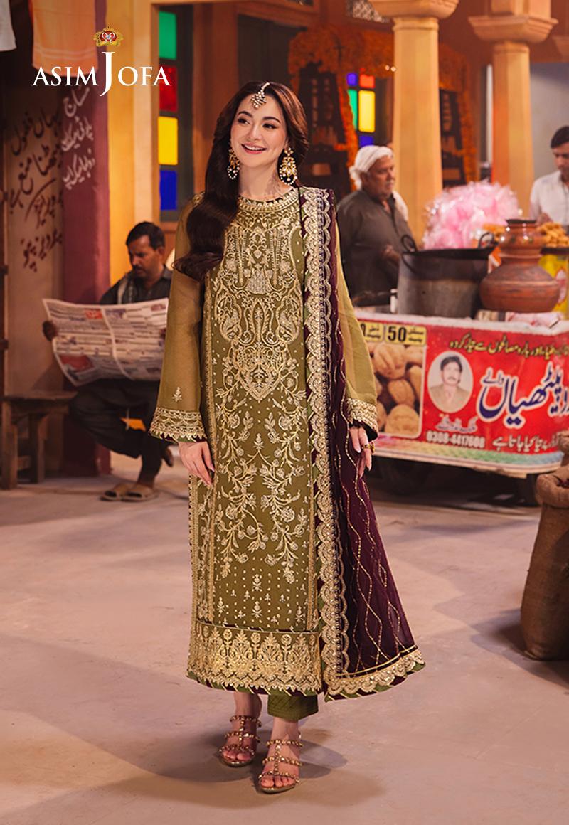Asim Jofa | Chamkeli Formals 24 | AJKK-23 - Designer Dress - Maria Faisal