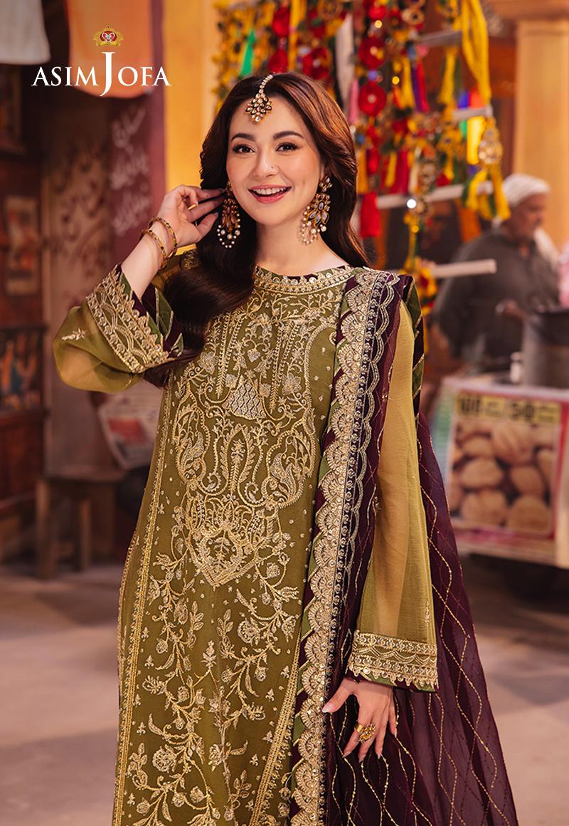 Asim Jofa | Chamkeli Formals 24 | AJKK-23 - Designer Dress - Maria Faisal