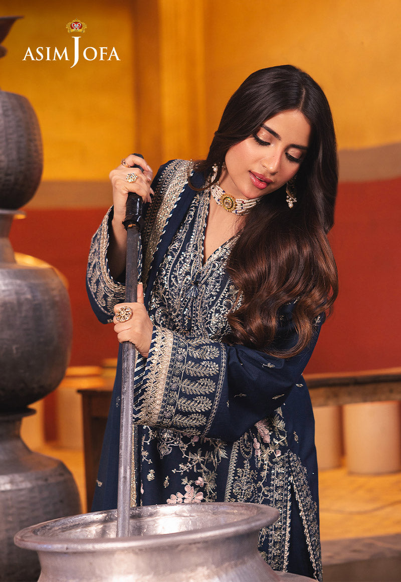 Asim Jofa | Chamkeli Formals 24 | AJKK-25 - Designer Dress - Maria Faisal