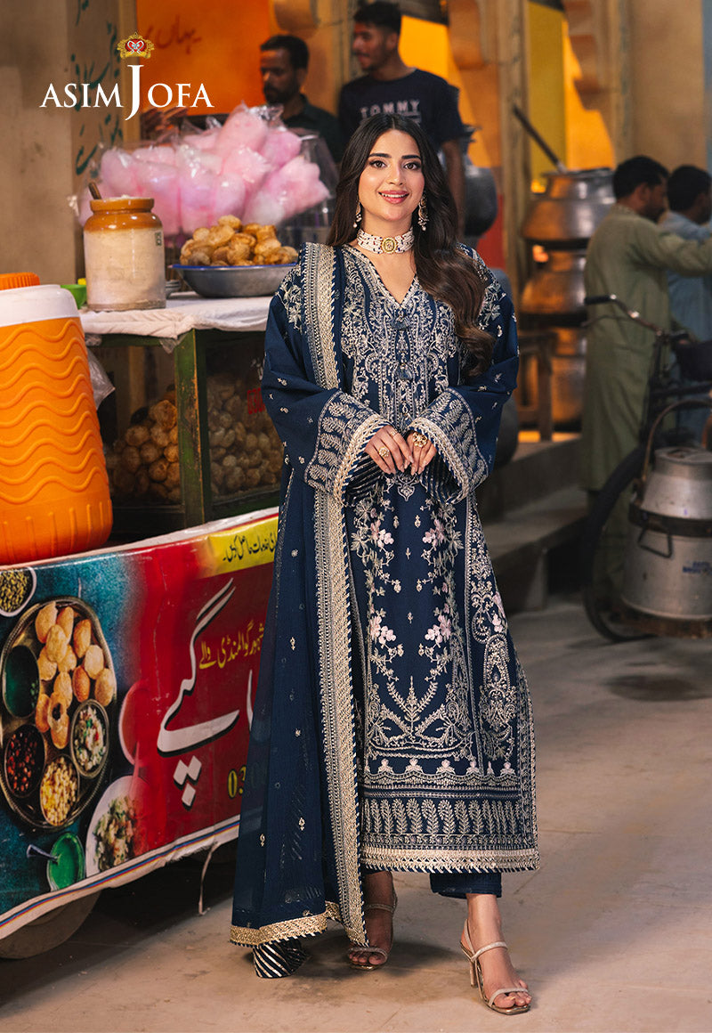 Asim Jofa | Chamkeli Formals 24 | AJKK-25 - Designer Dress - Maria Faisal