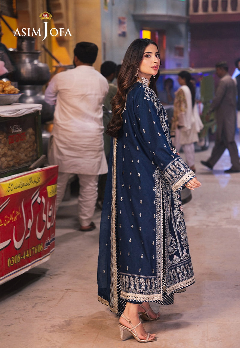 Asim Jofa | Chamkeli Formals 24 | AJKK-25 - Designer Dress - Maria Faisal