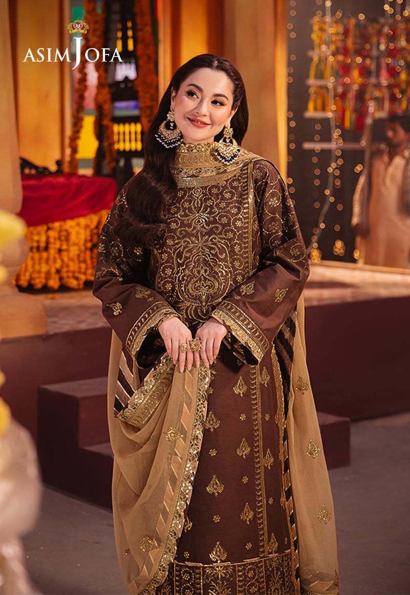 Asim Jofa | Chamkeli Formals 24 | AJKK-26 - Designer Dress - Maria Faisal
