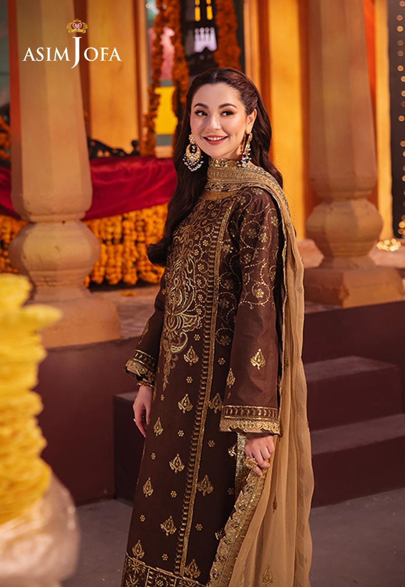 Asim Jofa | Chamkeli Formals 24 | AJKK-26 - Designer Dress - Maria Faisal