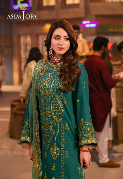 Asim Jofa | Chamkeli Formals 24 | AJKK-27 - Designer Dress - Maria Faisal