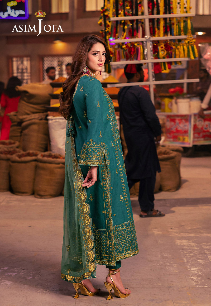 Asim Jofa | Chamkeli Formals 24 | AJKK-27 - Designer Dress - Maria Faisal
