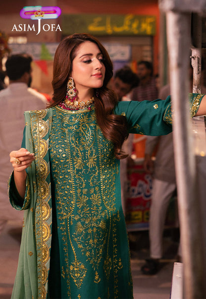 Asim Jofa | Chamkeli Formals 24 | AJKK-27 - Designer Dress - Maria Faisal