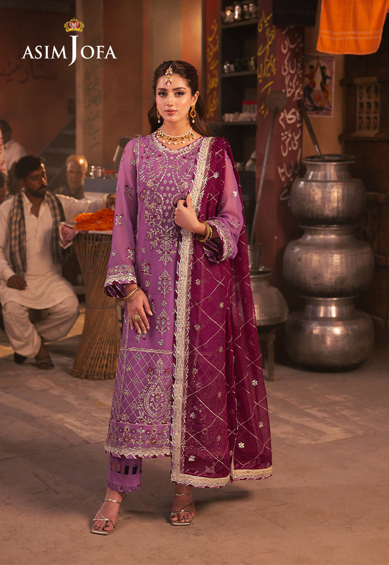Asim Jofa | Chamkeli Formals 24 | AJKK-28 - Designer Dress - Maria Faisal