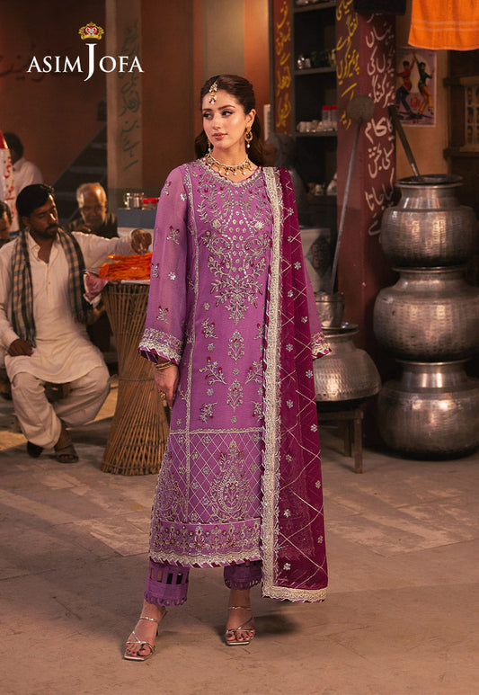 Asim Jofa | Chamkeli Formals 24 | AJKK-28 - Designer Dress - Maria Faisal