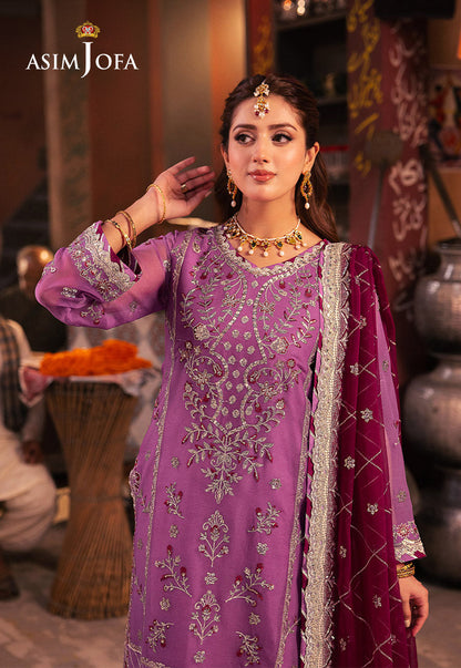 Asim Jofa | Chamkeli Formals 24 | AJKK-28 - Designer Dress - Maria Faisal