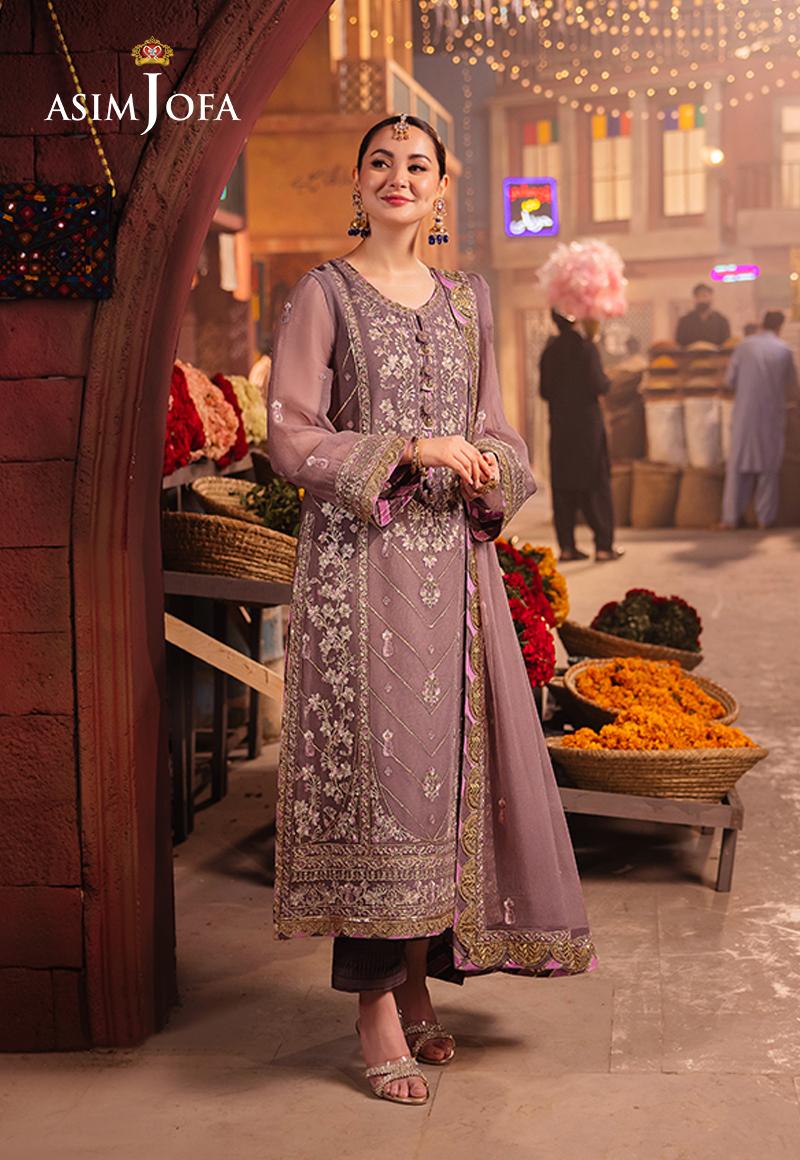 Asim Jofa | Chamkeli Formals 24 | AJKK-29 - Designer Dress - Maria Faisal