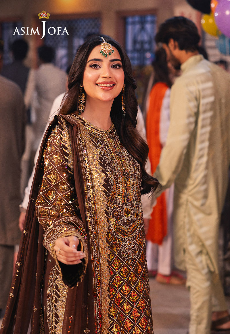Asim Jofa | Chamkeli Formals 24 | AJKK-30 - Designer Dress - Maria Faisal