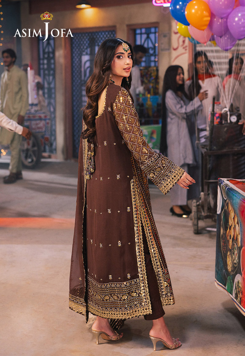 Asim Jofa | Chamkeli Formals 24 | AJKK-30 - Designer Dress - Maria Faisal