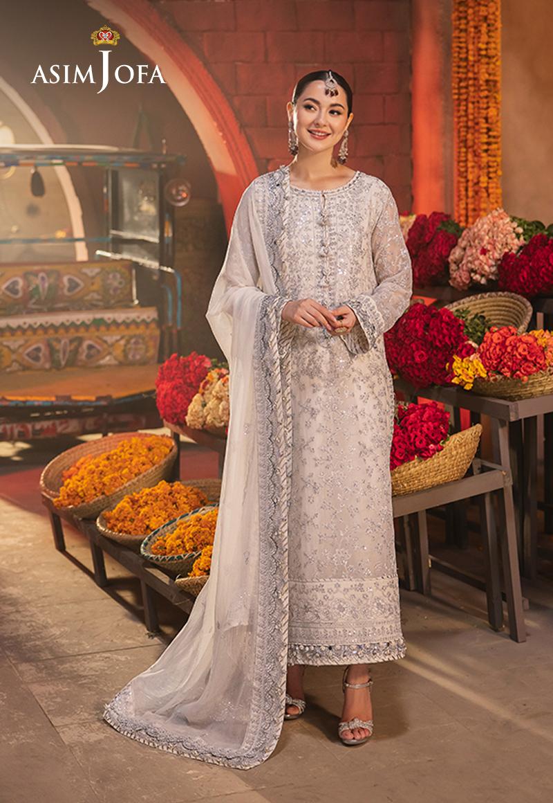 Asim Jofa | Chamkeli Formals 24 | AJKK-06 - Designer Dress - Maria Faisal