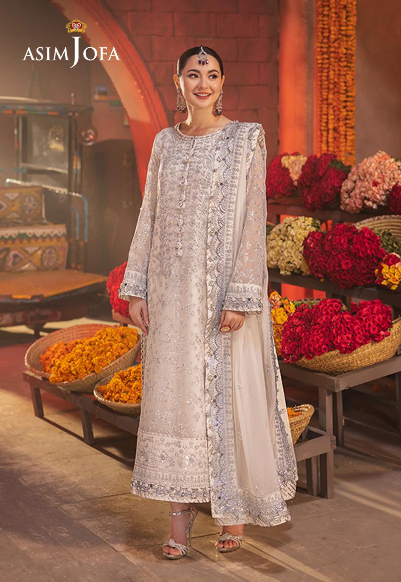 Asim Jofa | Chamkeli Formals 24 | AJKK-06 - Designer Dress - Maria Faisal