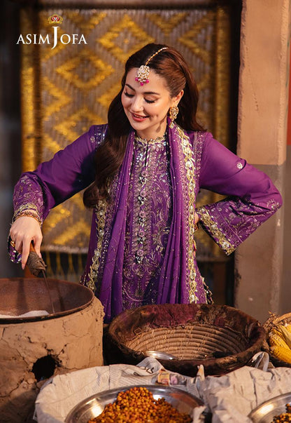 Asim Jofa | Chamkeli Formals 24 | AJKK-07 - Designer Dress - Maria Faisal