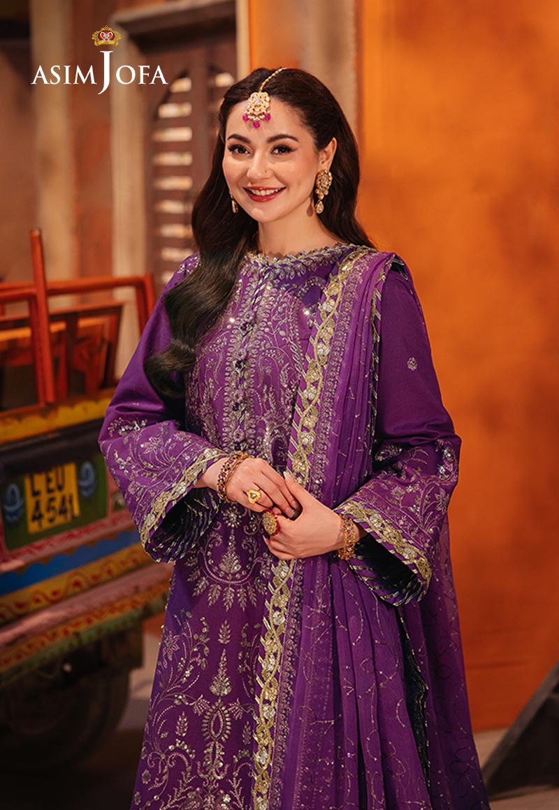 Asim Jofa | Chamkeli Formals 24 | AJKK-07 - Designer Dress - Maria Faisal