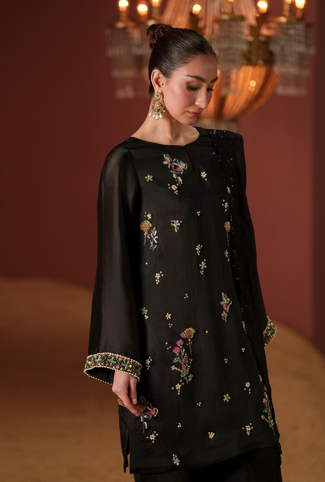 AJR Couture | Modern Muse Luxe Pret | Mireya - Formal Dress - available at Maria Faisal in UK and USA.
