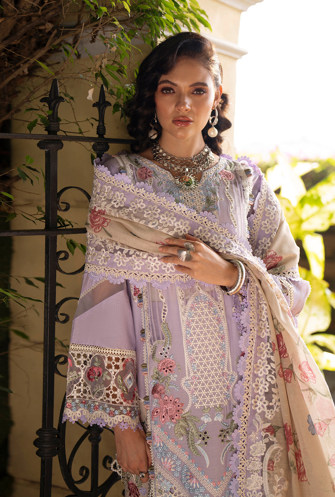 AJR Couture | Evara Luxury Lawn | Zaya - Luxury Dress - available at Maria Faisal in UK and USA.