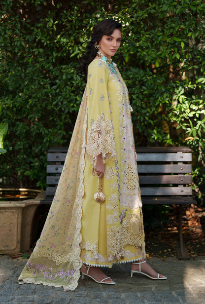 AJR Couture | Evara Luxury Lawn | Kaia - Luxury Dress - available at Maria Faisal in UK and USA.